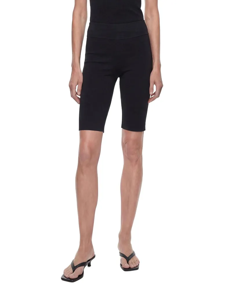Totême Capri Knit Shorts Black