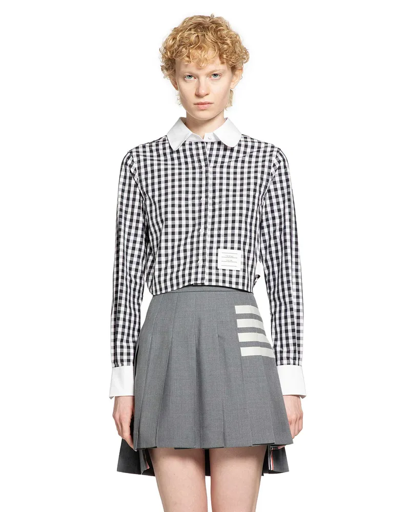 Thom Browne WOMAN BLACK & WHITE SHIRTS Black&white