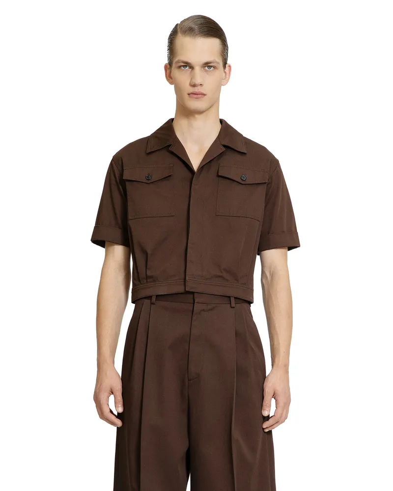 Loewe MAN BROWN SHIRTS Brown
