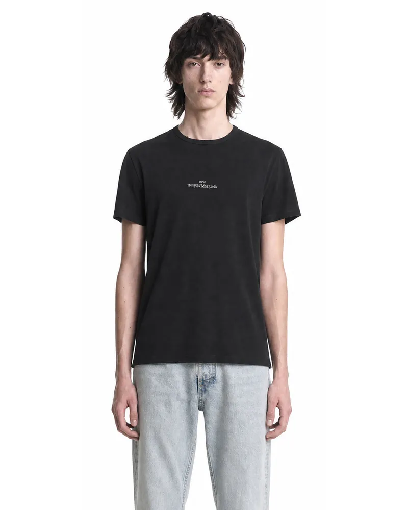 Maison Margiela Cotton Short Sleeve T-shirt Black