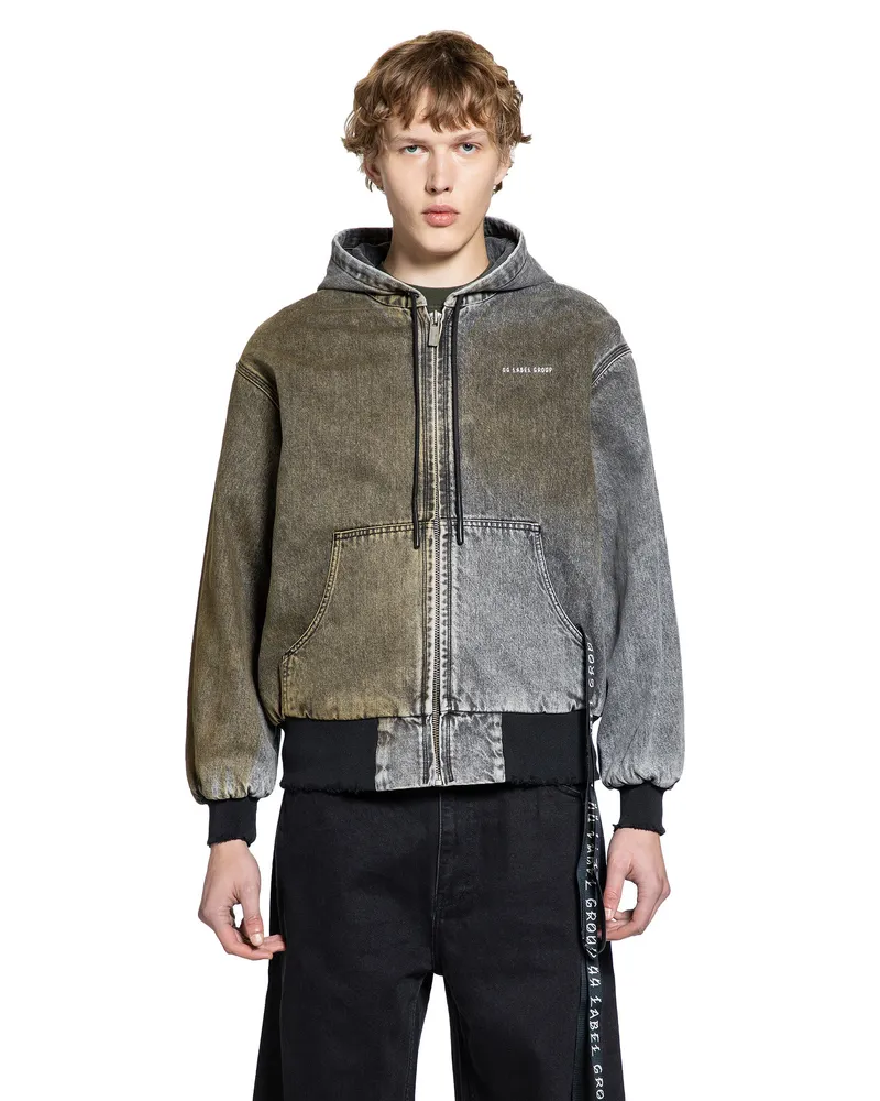 44 LABEL GROUP MAN GREY JACKETS Grey