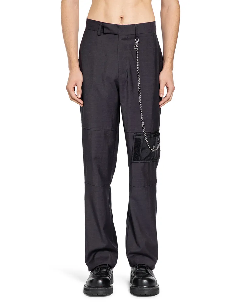 Martine Rose Bootcut Wallet Trousers Black