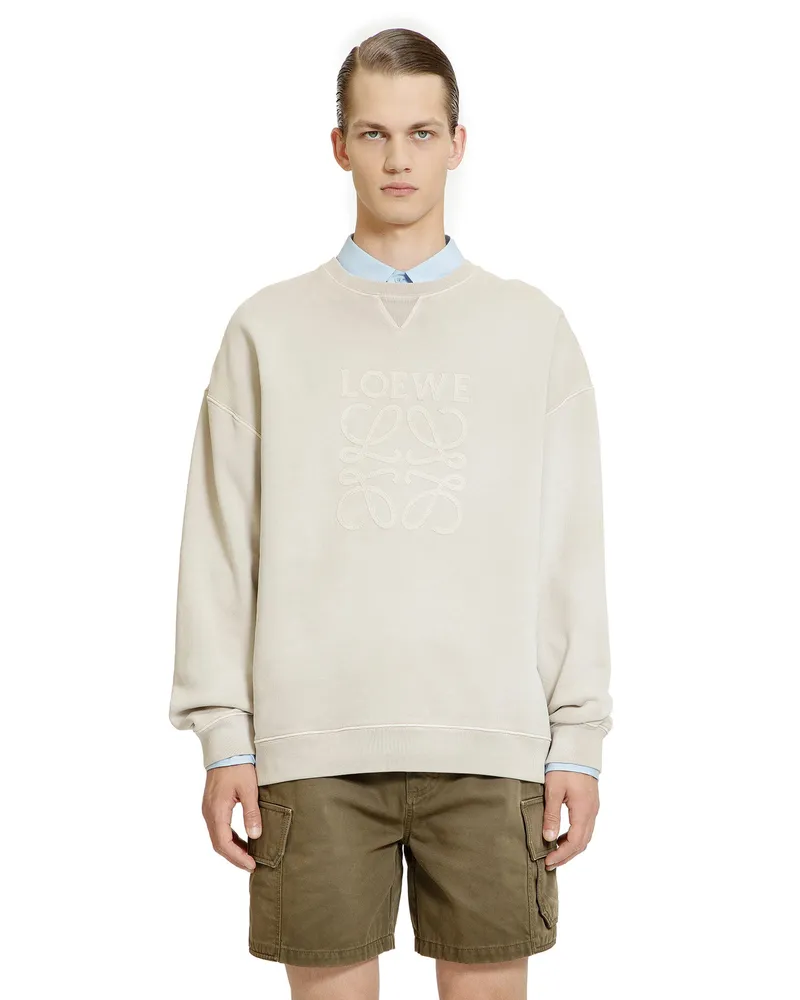 Loewe MAN BEIGE SWEATSHIRTS Beige