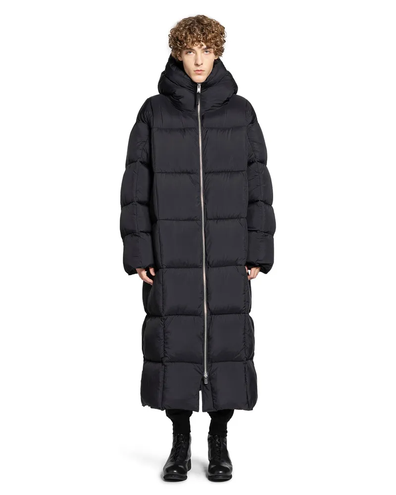 THOM KROM Long Down Jacket Black