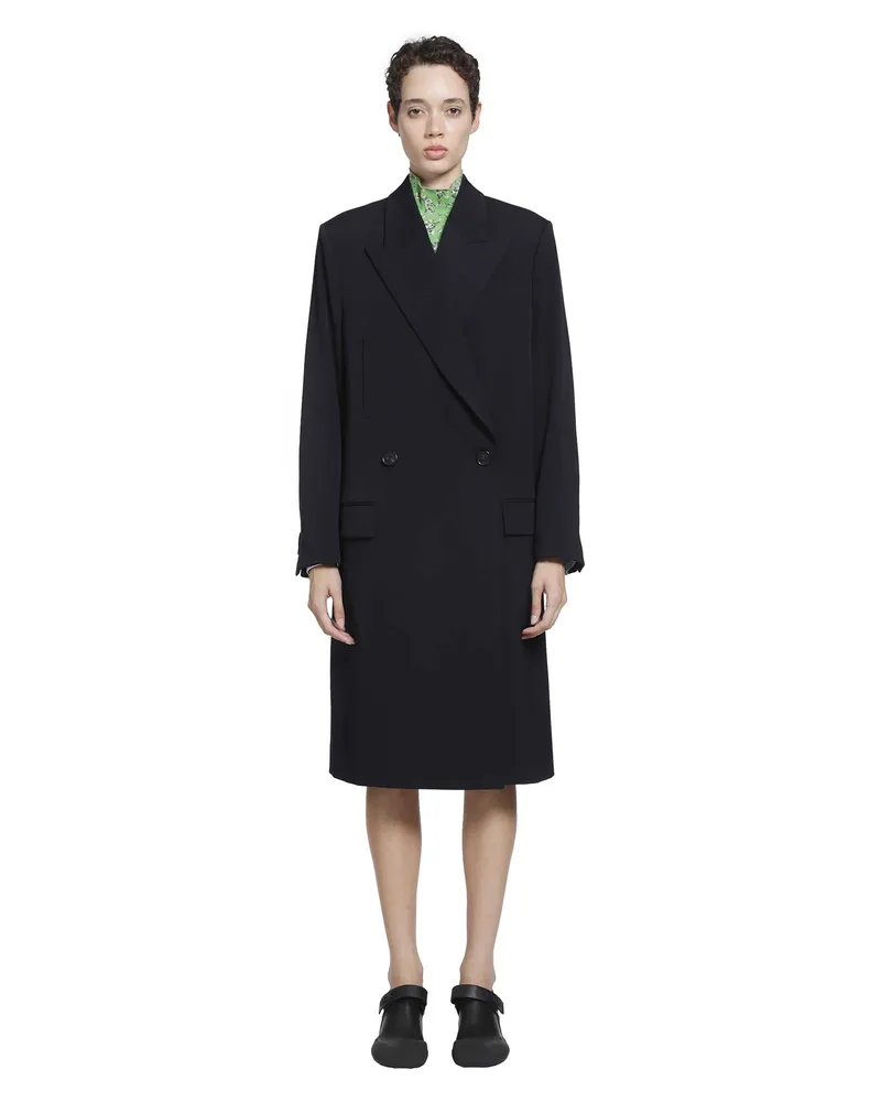 Loewe Wool Coat Blue