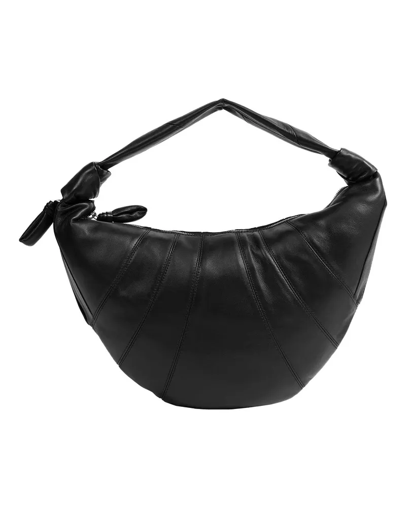 Christophe Lemaire Fortune croissant shoulder bag Black