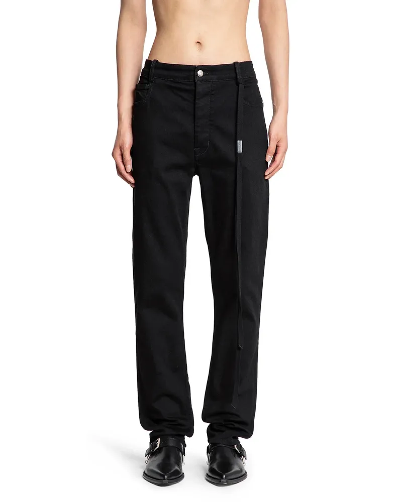 Ann Demeulemeester Wout 5 Pocket Skinny Jeans Black