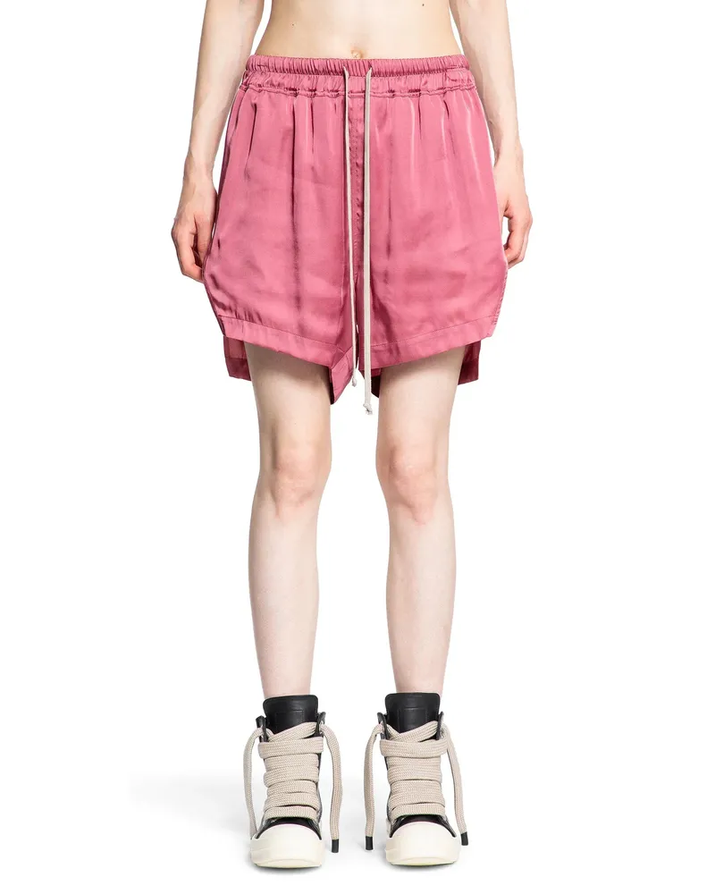 Rick Owens Boxer in seta charmeuse Pink