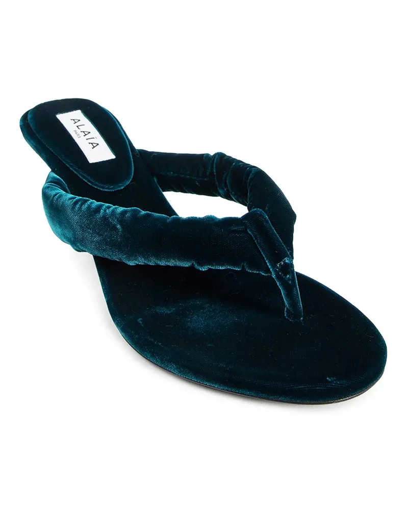 Alaïa WOMAN BLUE MULES Blue