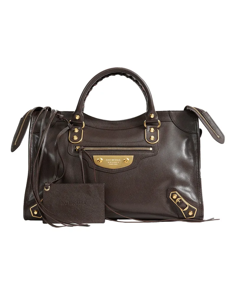 Balenciaga Medium Le City Uptown Bag Brown