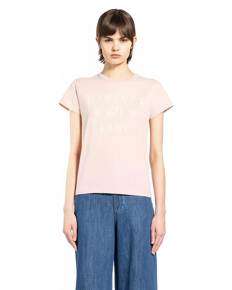 Valentino Garavani Panther Lady T-Shirt Pink