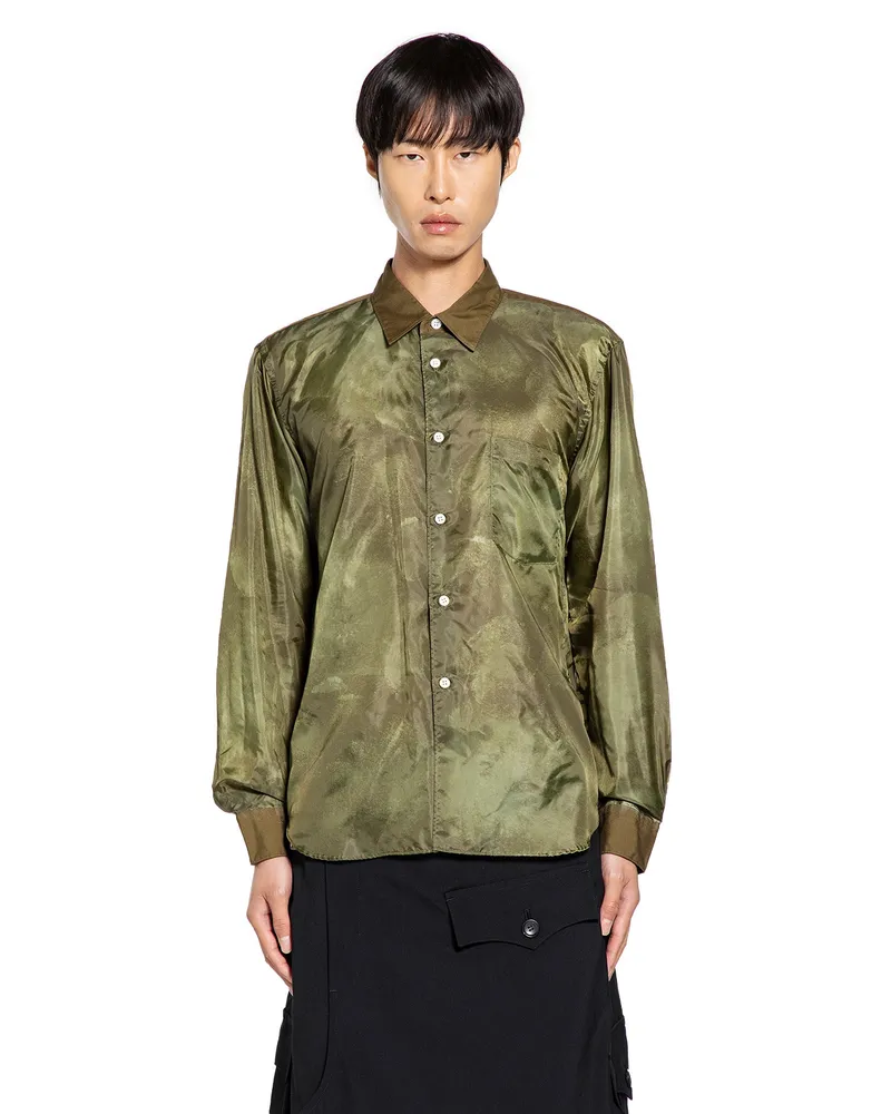 Comme des Garçons Cotton Shirt Green