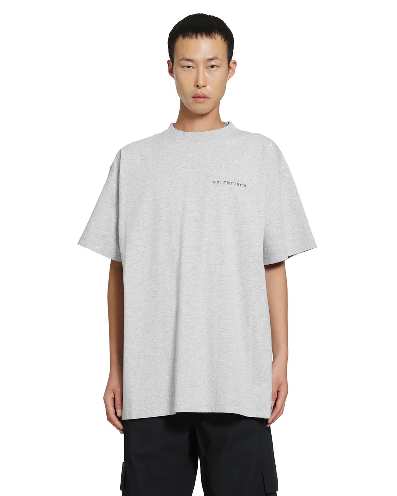 Balenciaga Oversized T-Shirt Grey