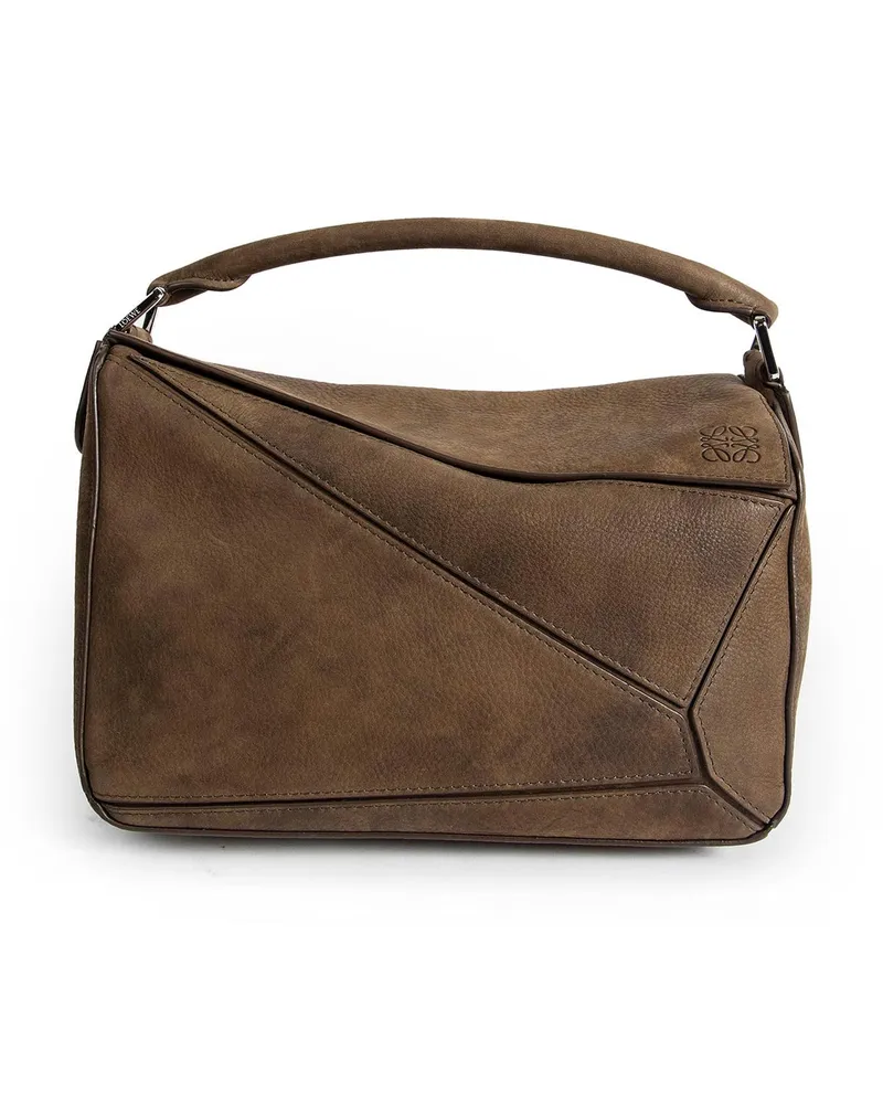 Loewe Puzzle Small Bag Green