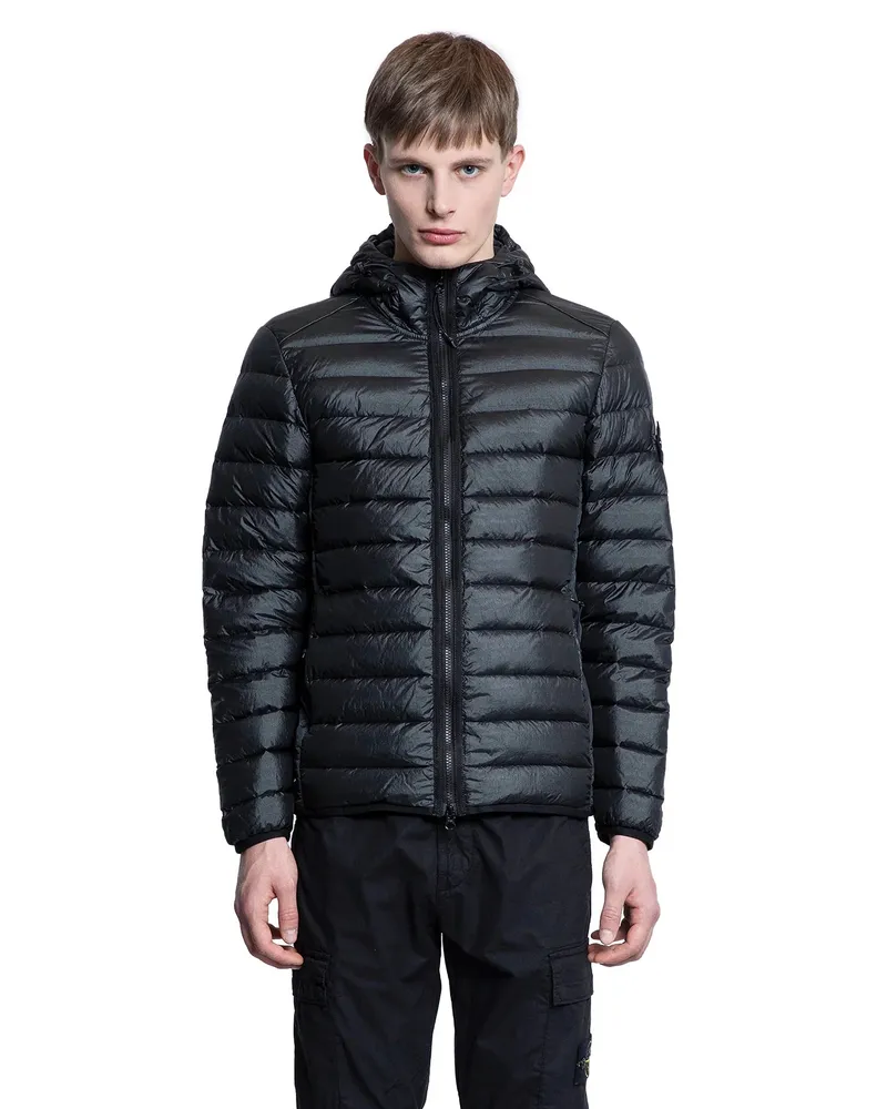 Stone Island s0024 Down Jacket Black