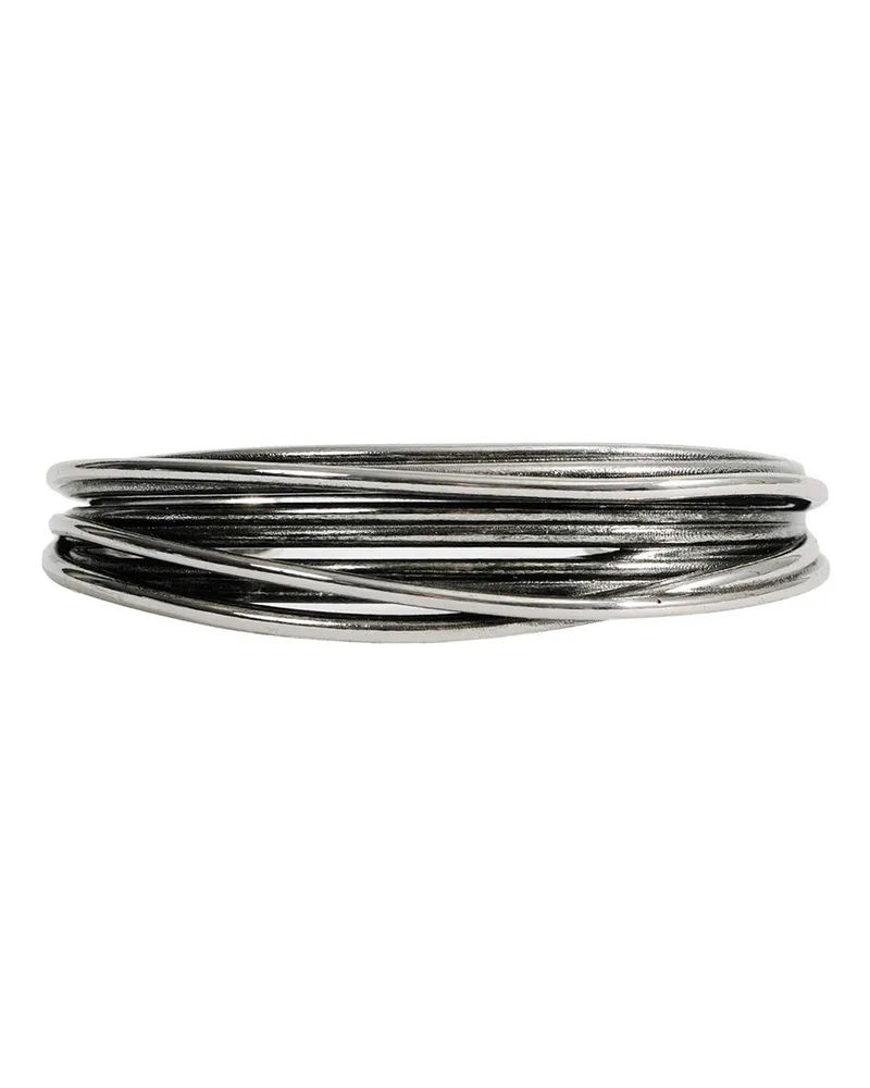 PANCONESI Orbit Wrist Cuff Small Silver
