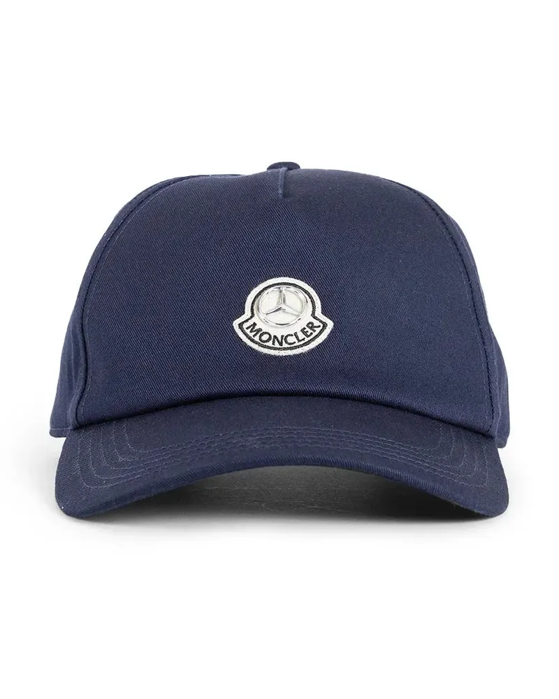 Moncler Mercedes-Benz by Nigo Collaboration logo cap Blue