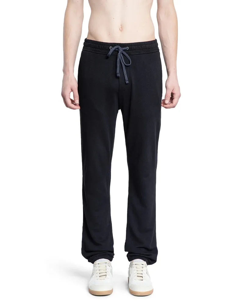 James Perse Pantaloni della tuta in spugna vintage Black