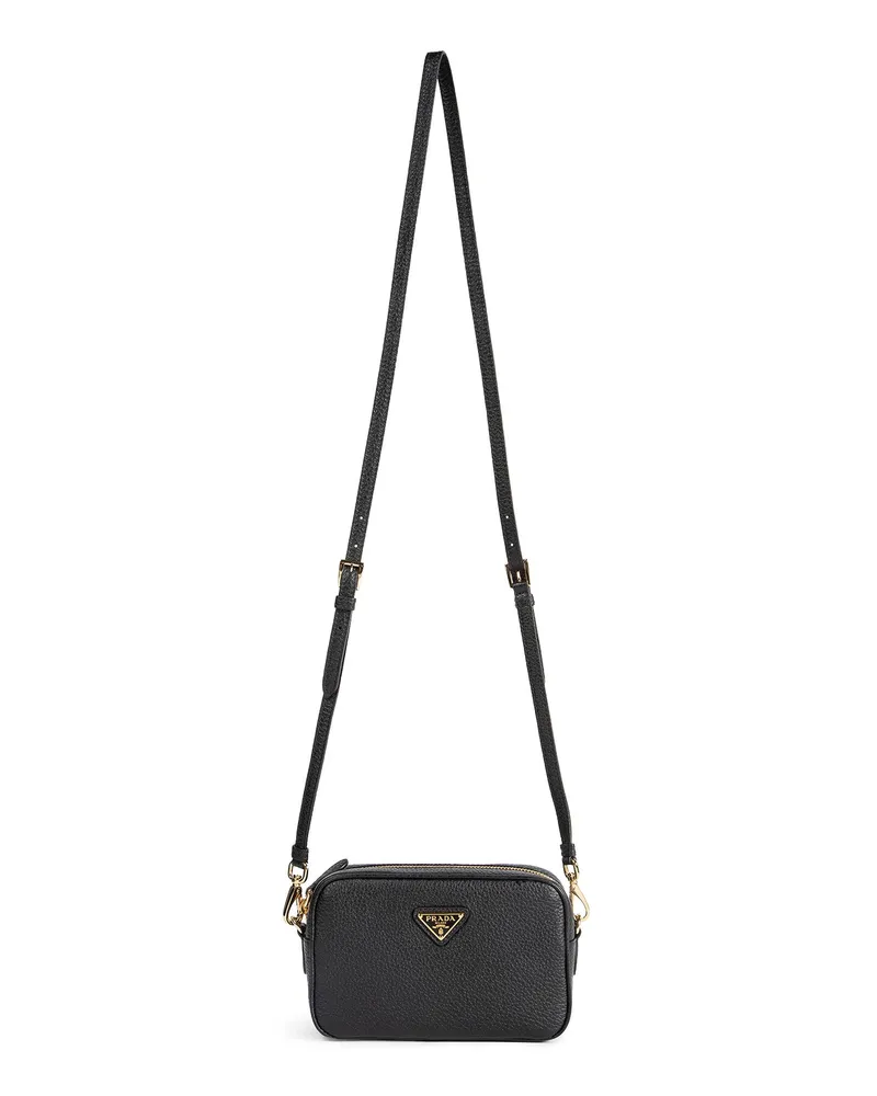 Prada Leather Mini Bag Black