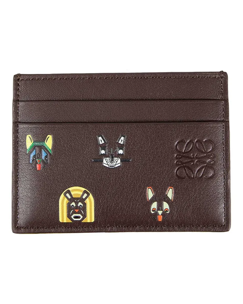Loewe Studio Ghibli Card Case Brown