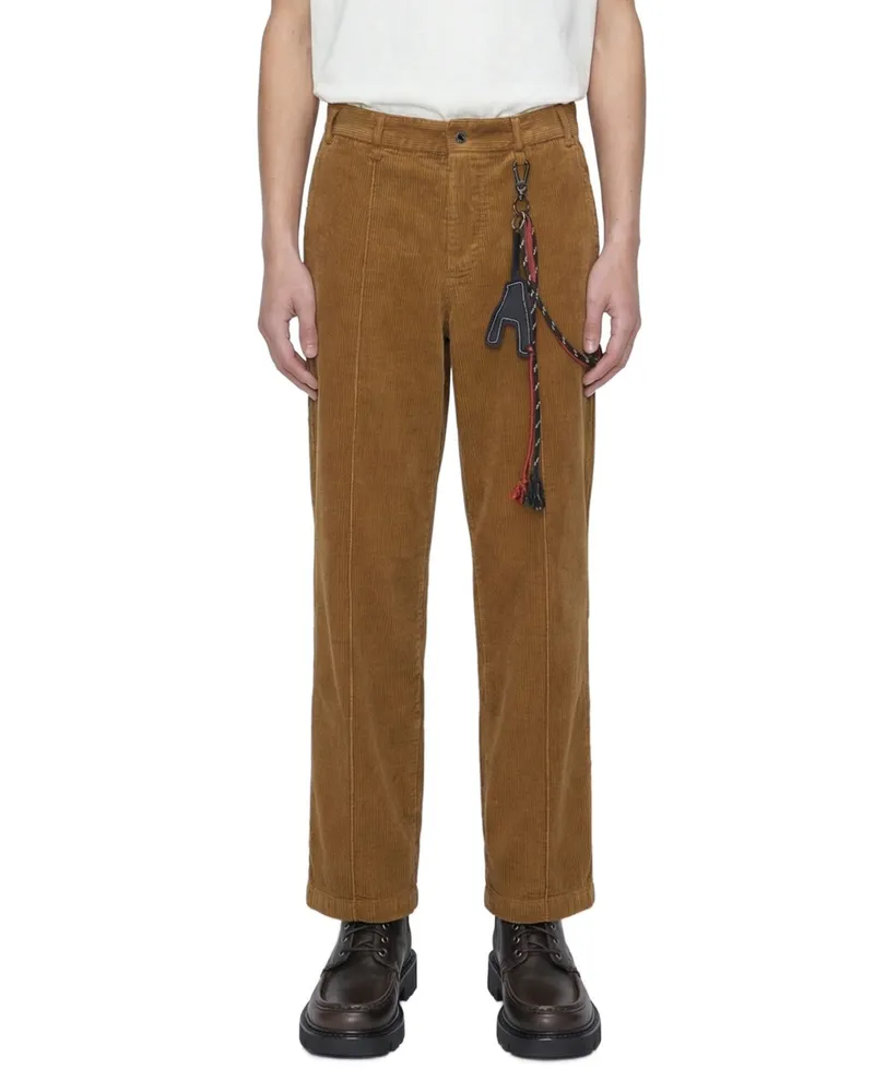 Song For The Mute Pin Stitch Pants Brown