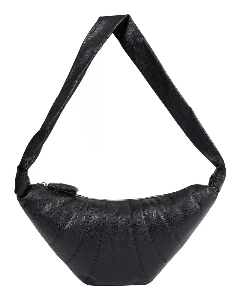 Christophe Lemaire Medium Croissant Bag Black
