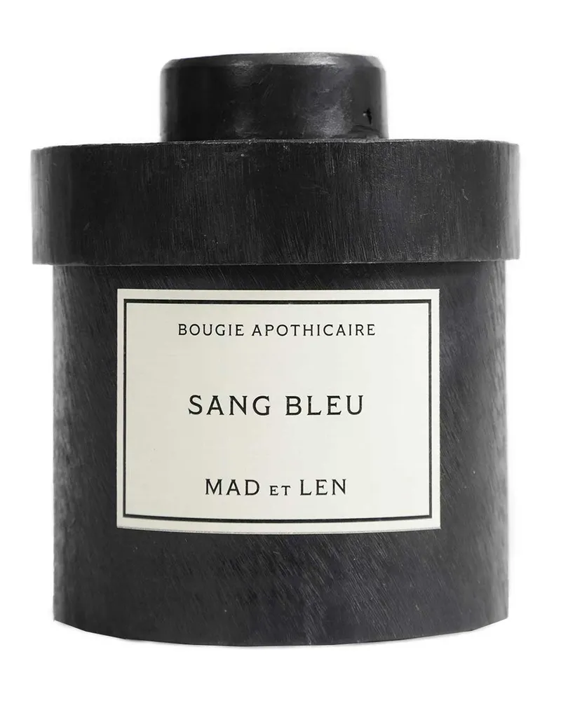 MAD et LEN Sang Bleu Scented Candle Black