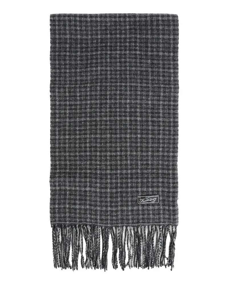 Mfpen Facade Fringe Scarf Grey