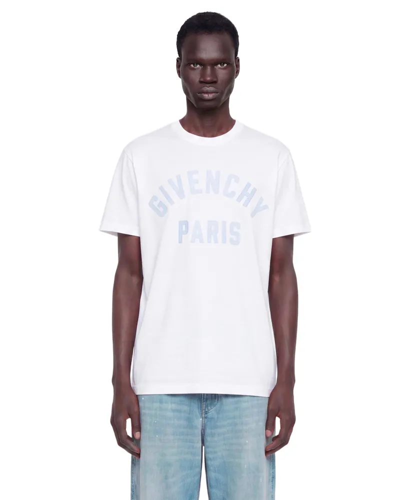 Givenchy Paris Regular Fit T-Shirt White