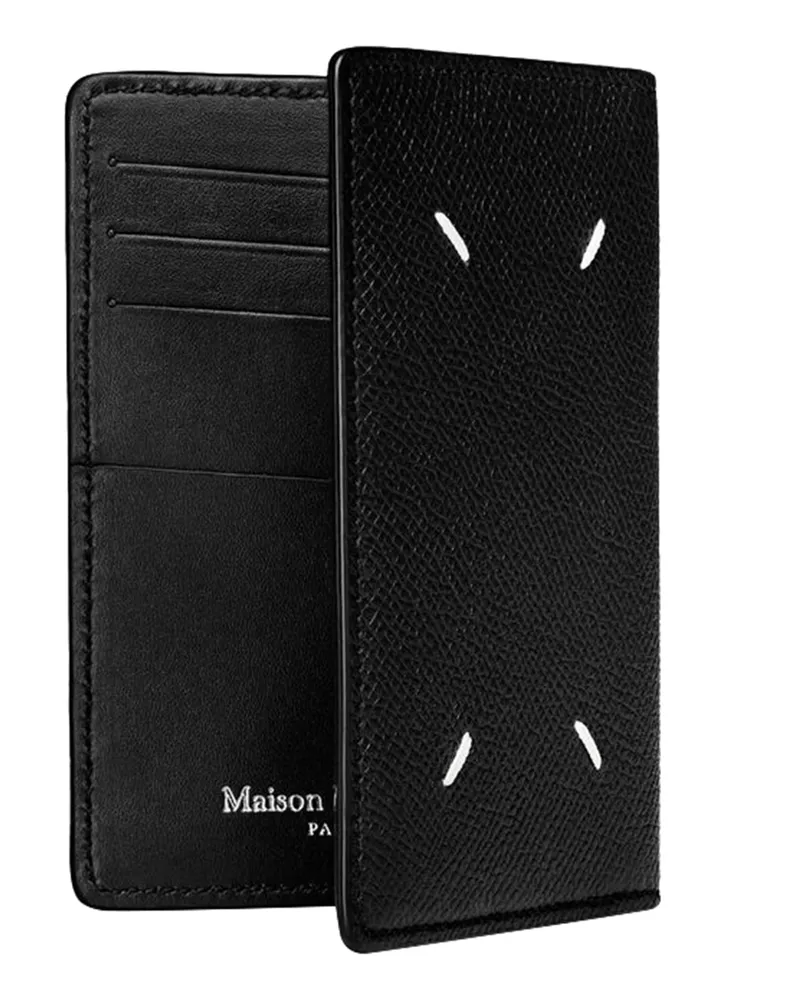 Maison Margiela Leather Card Wallet Black