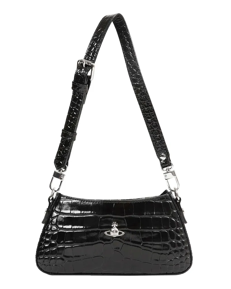 Vivienne Westwood Tasha Shoulder Phone Bag Black