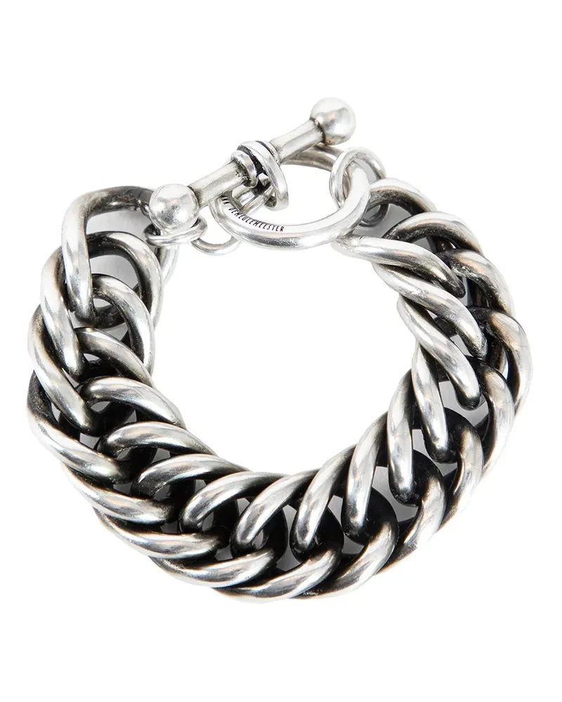 Ann Demeulemeester Pavel chain bracelet Silver
