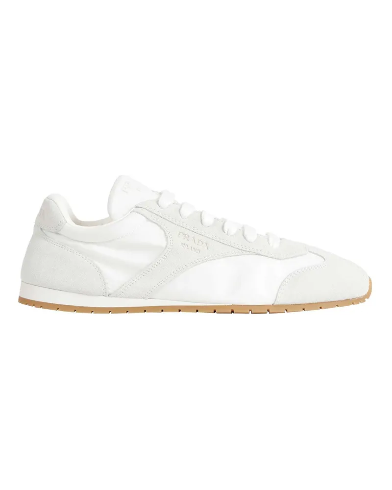 Prada Re-Nylon and Suede Sneakers [lowercase][