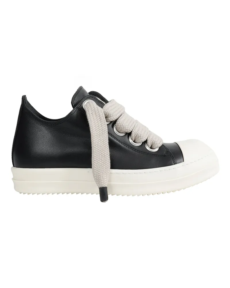 Rick Owens Tower Jumbolace Low Sneaks Black