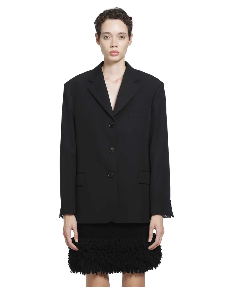 Loewe Wool Blazer Black