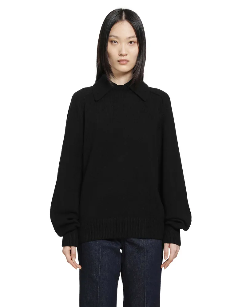 KHAITE Jackson Sweater Black