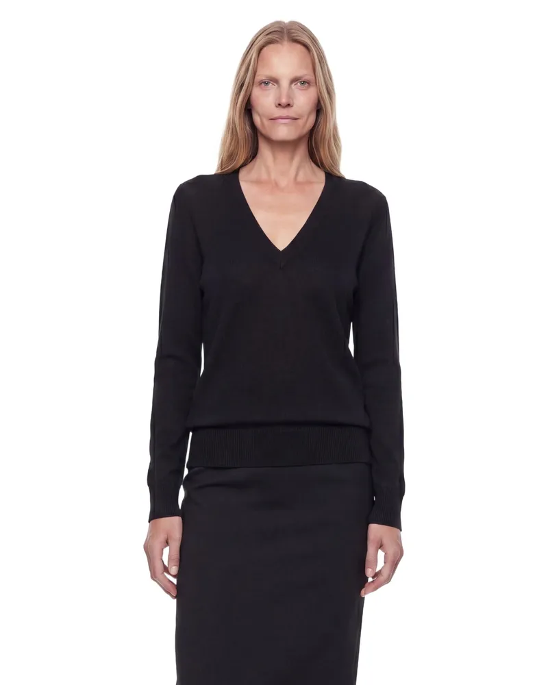 The Row Numi Sweater Black
