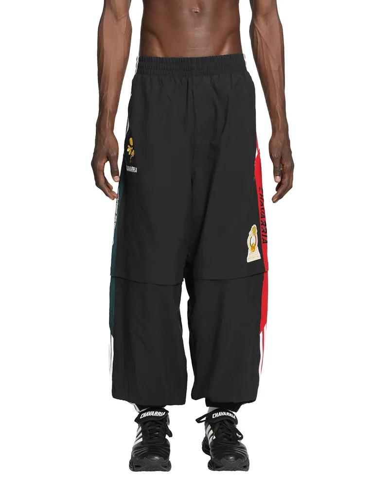 adidas X Willy Chavarria Oversized Anthem Trackpants Black