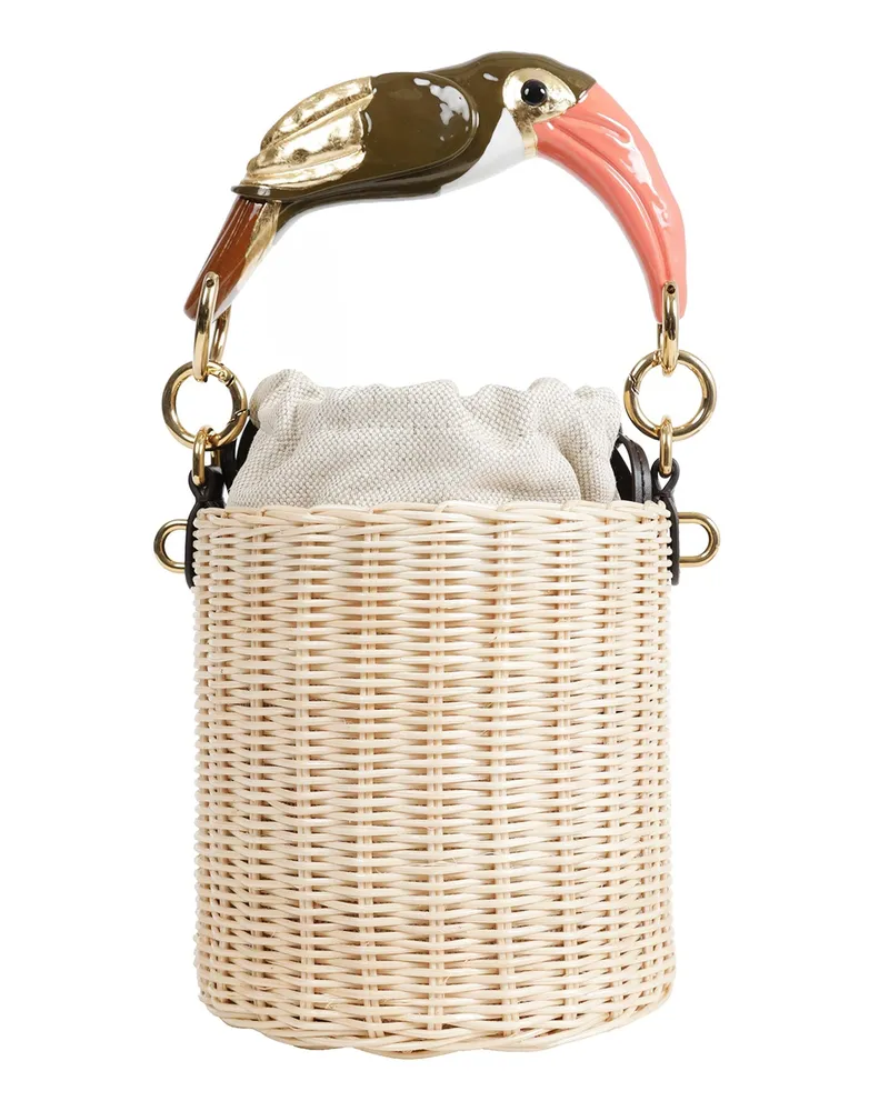 Chloé Tropicus Bucket Bag Beige