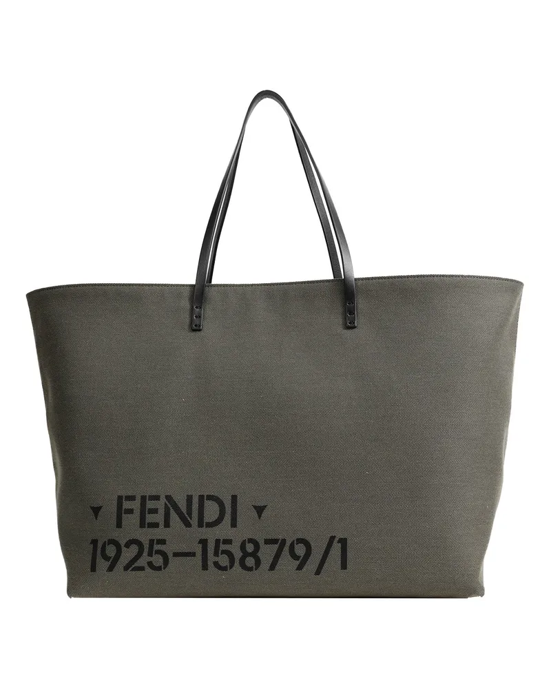 Fendi Large Roll Bag Green