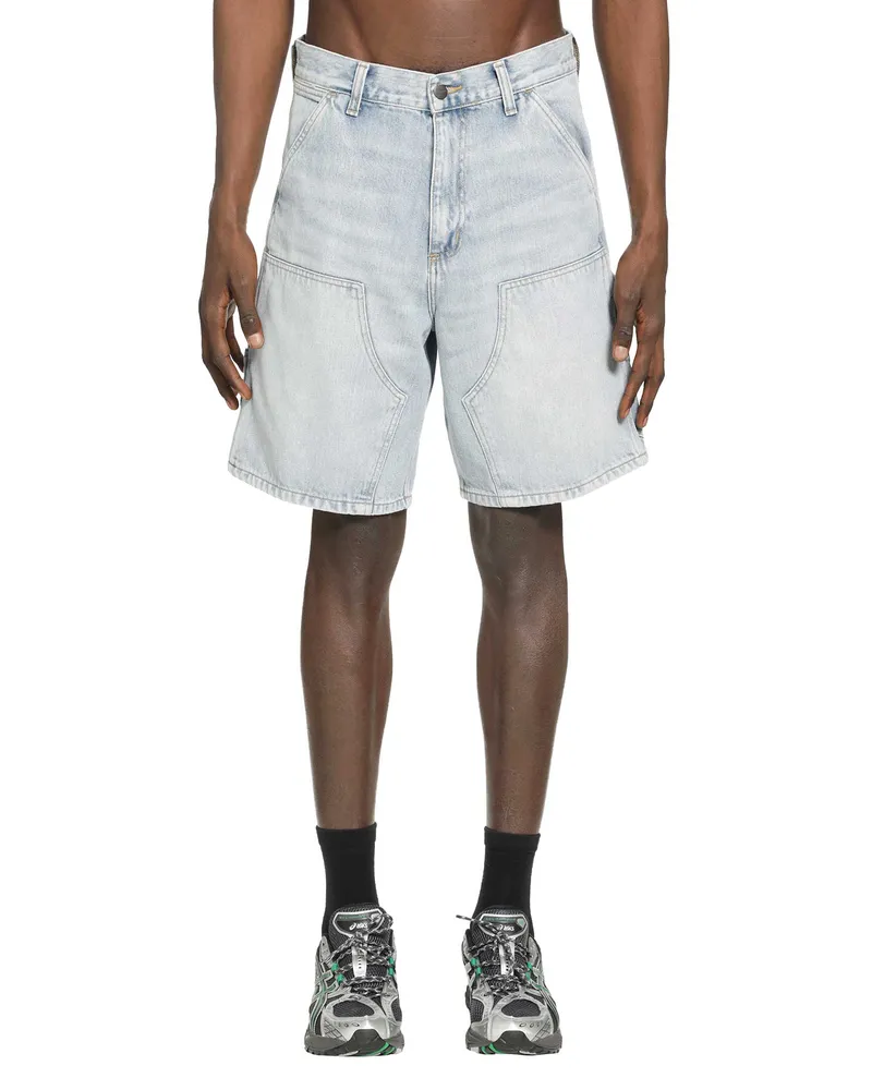 Carhartt WIP Double Knee Shorts Blue