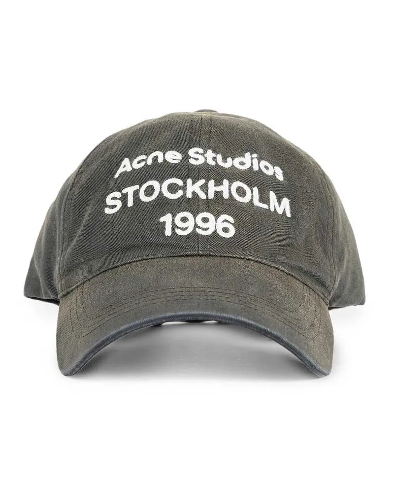 Acne Studios Logo Cap Black