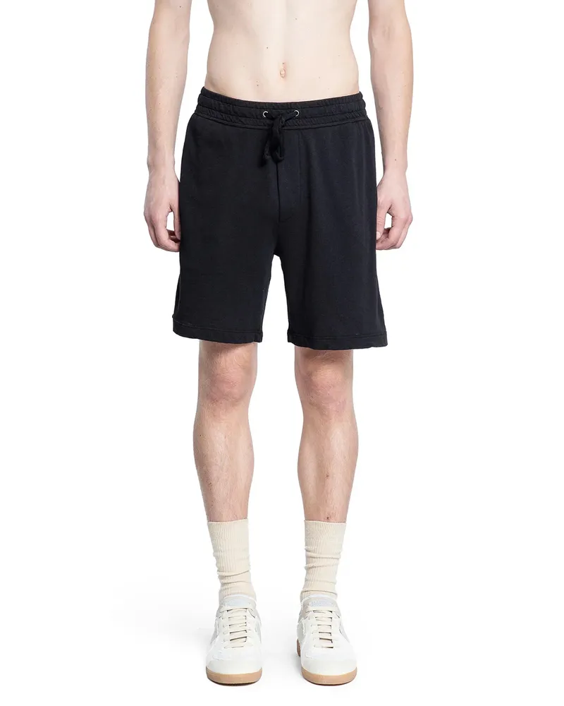 James Perse Pantaloncini in spugna French Terry Black