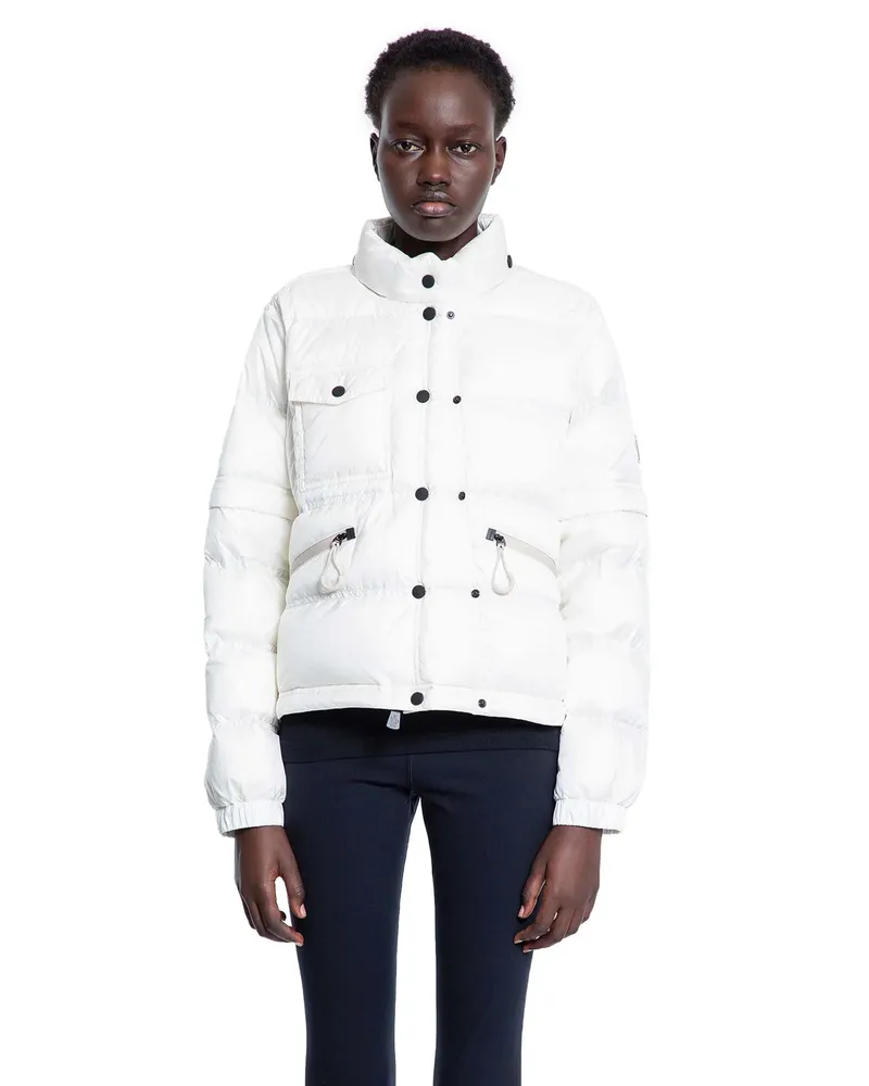 Moncler Mauduit Packable in-1 Short Down Jacket White