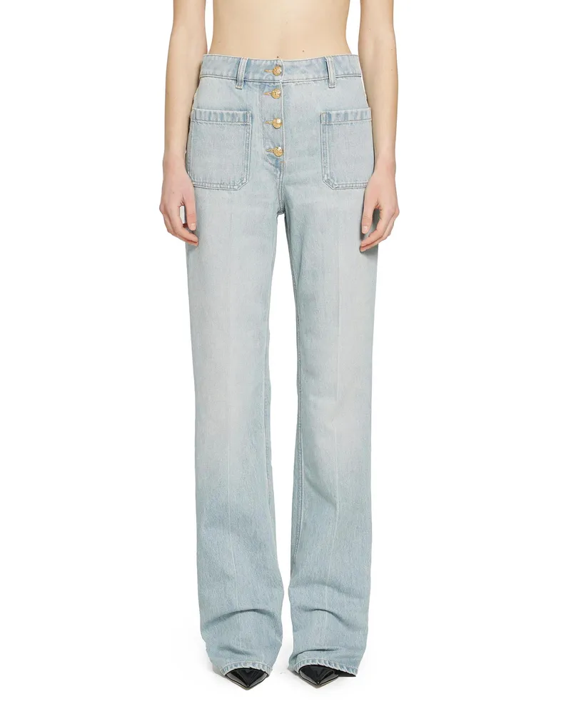 Valentino Garavani Straight Leg Jeans Blue