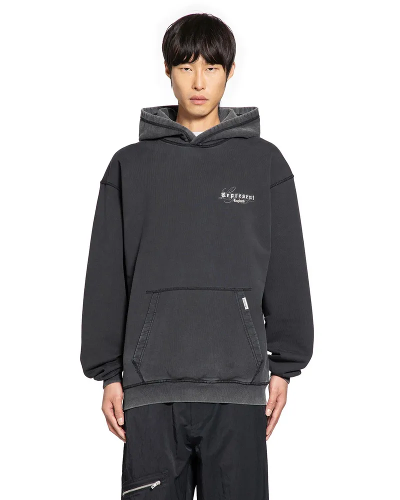 REPRESENT England Legacy Hoodie Black