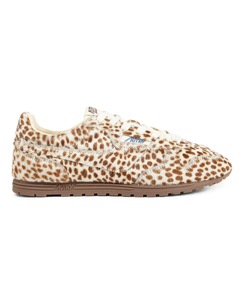 AUTRY Windspin Sneakers Brown