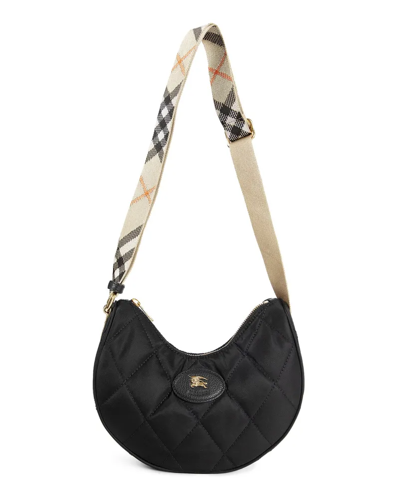 Burberry Horseshoe Crossbody Bag Black