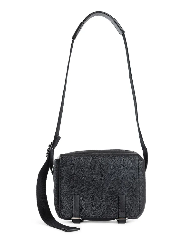 Loewe XS Military Messenger Bag Black