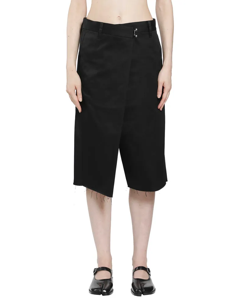 Maison Margiela Wrap Shorts Black